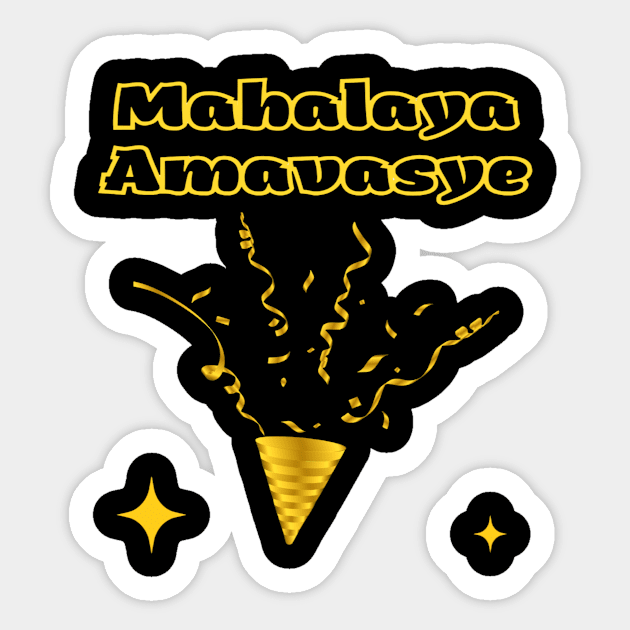 Indian Festivals - Mahalaya Amavasye Sticker by Bharat Parv